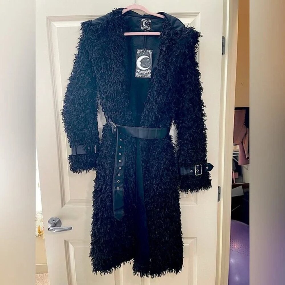 Killstar Epic Fur Coat size XS NWT